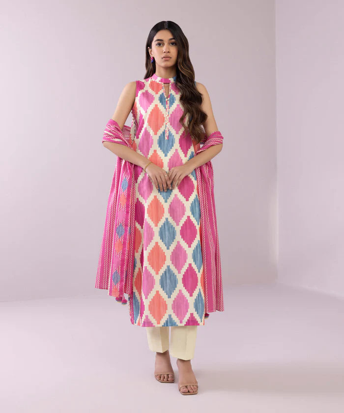 Sapphire 3PC Printed Lawn Suit | ST-10010340