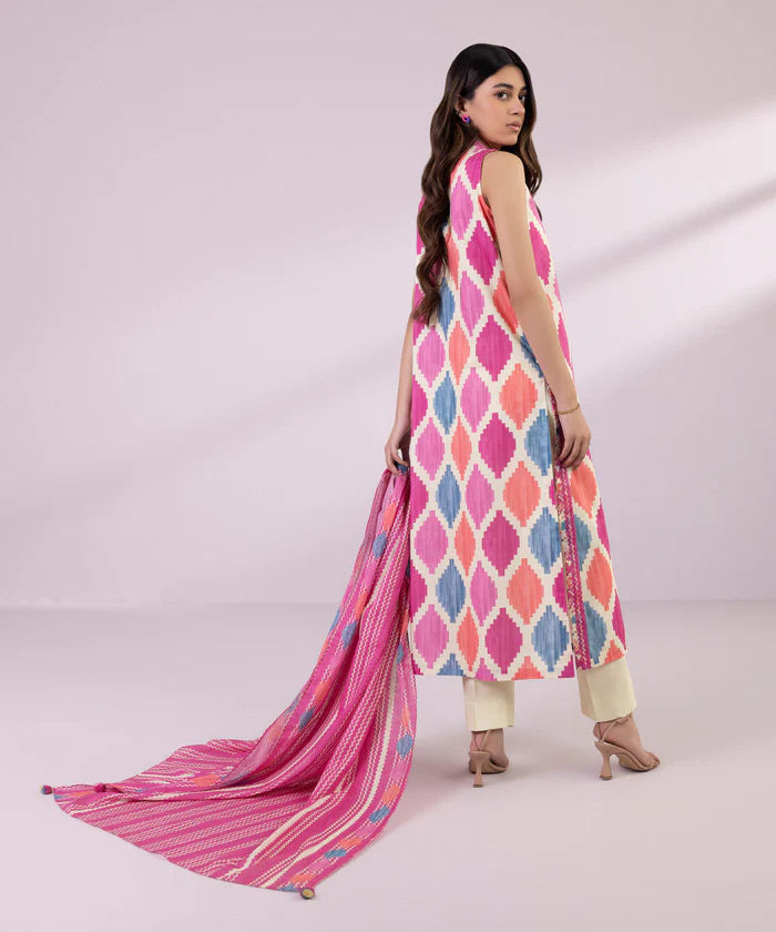 Sapphire 3PC Printed Lawn Suit | ST-10010340