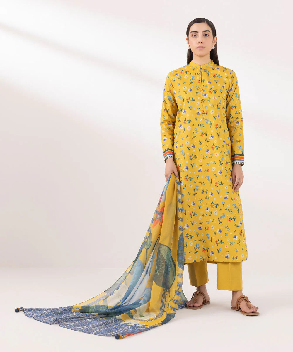 Sapphire 3PC Printed Lawn Suit | ST-10010352