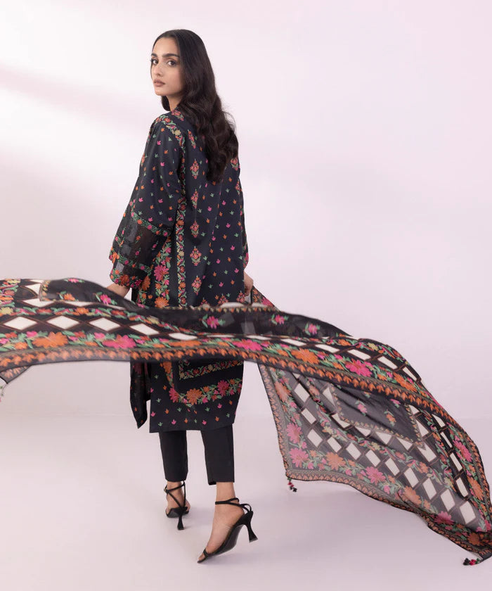 Sapphire 3PC Printed Lawn Suit | ST-10010347