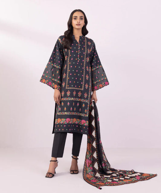 Sapphire 3PC Printed Lawn Suit | ST-10010347