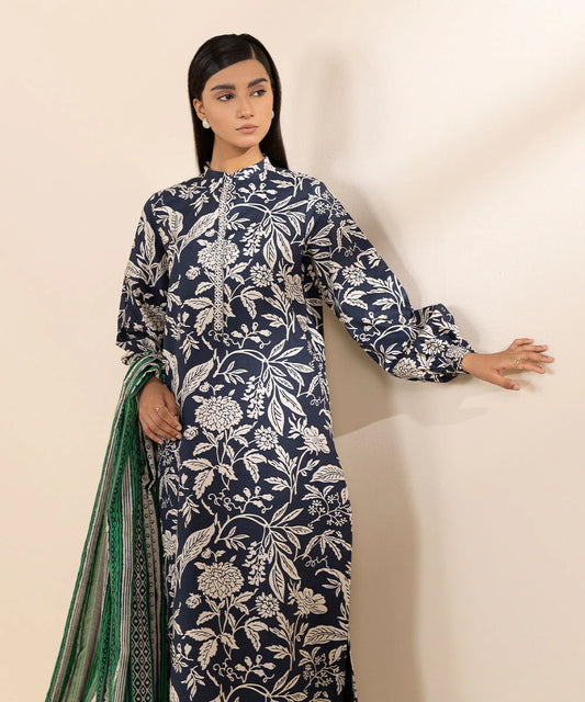 Sapphire 3PC Printed Lawn Suit-St-SPL-0001