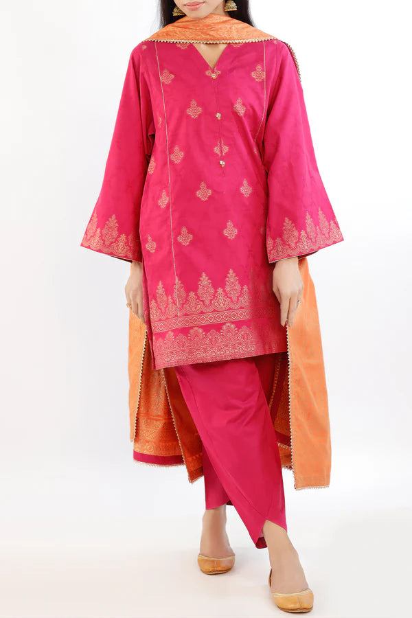 Saya 3PC Jacquard Suit-ST-0510