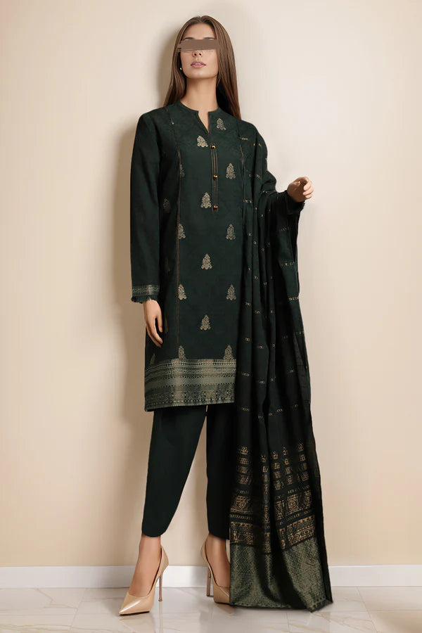 Saya 3PC Jacquard Suit-ST-0515