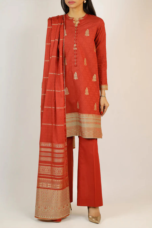 Saya 3PC Jacquard Suit-ST-0516