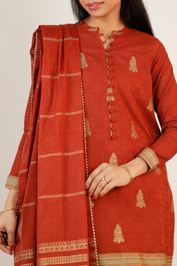 Saya 3PC Jacquard Suit-ST-0516