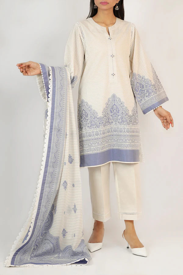 Saya 3PC Jacquard Suit-ST-0513