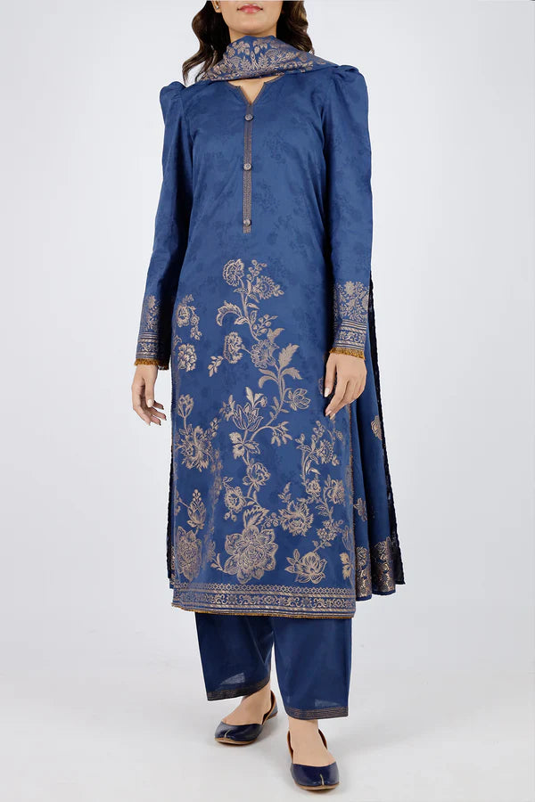 Saya 3PC Jacquard Suit-ST-0511