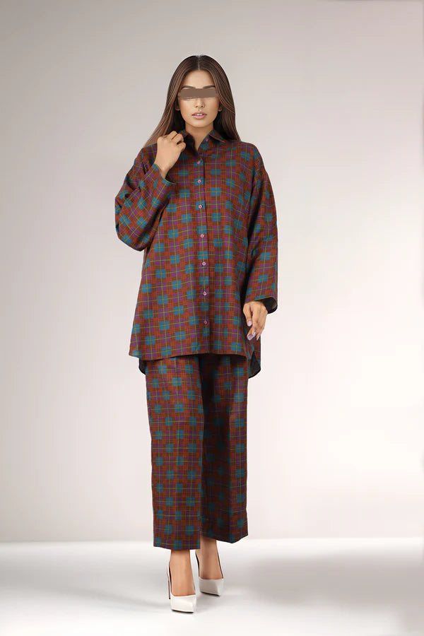 Saya 2PC Printed Khaddar Suit-ST-SPK0005