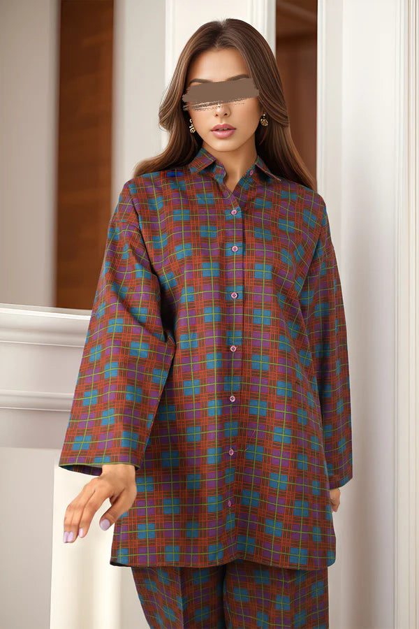 Saya 2PC Printed Khaddar Suit-ST-SPK0005