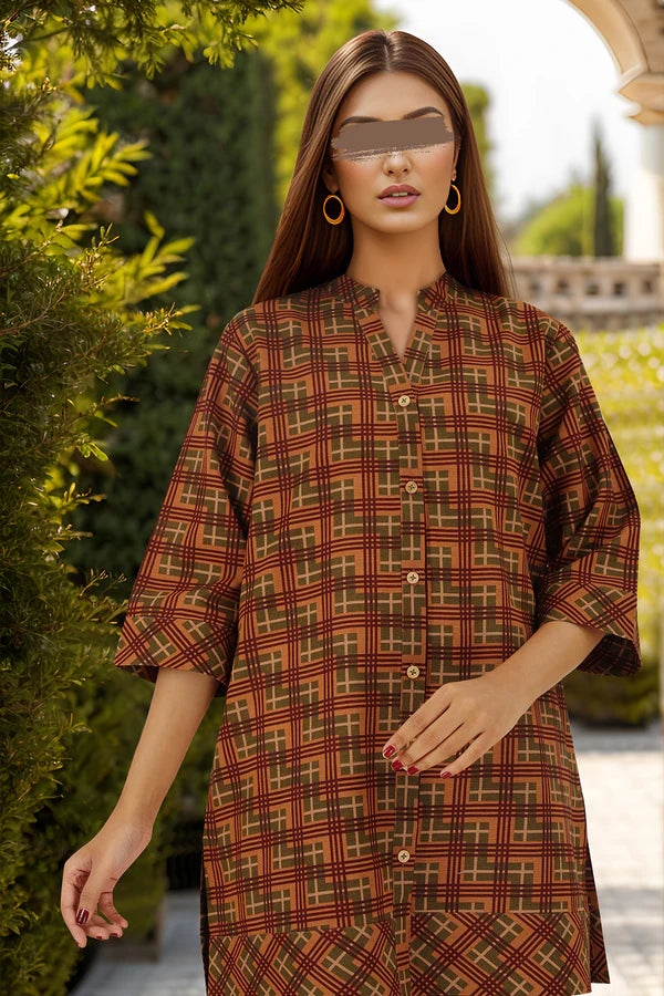 Saya 2PC Printed Khaddar Suit-ST-SPK0002