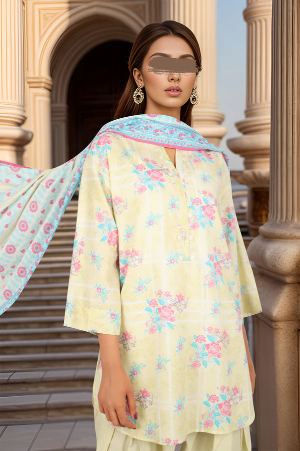 Saya 3PC Printed Lawn Suit-ST-SPL-5405