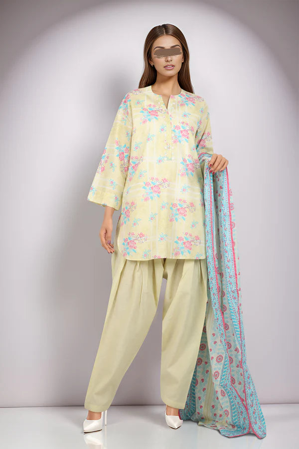 Saya 3PC Printed Lawn Suit-ST-SPL-5405