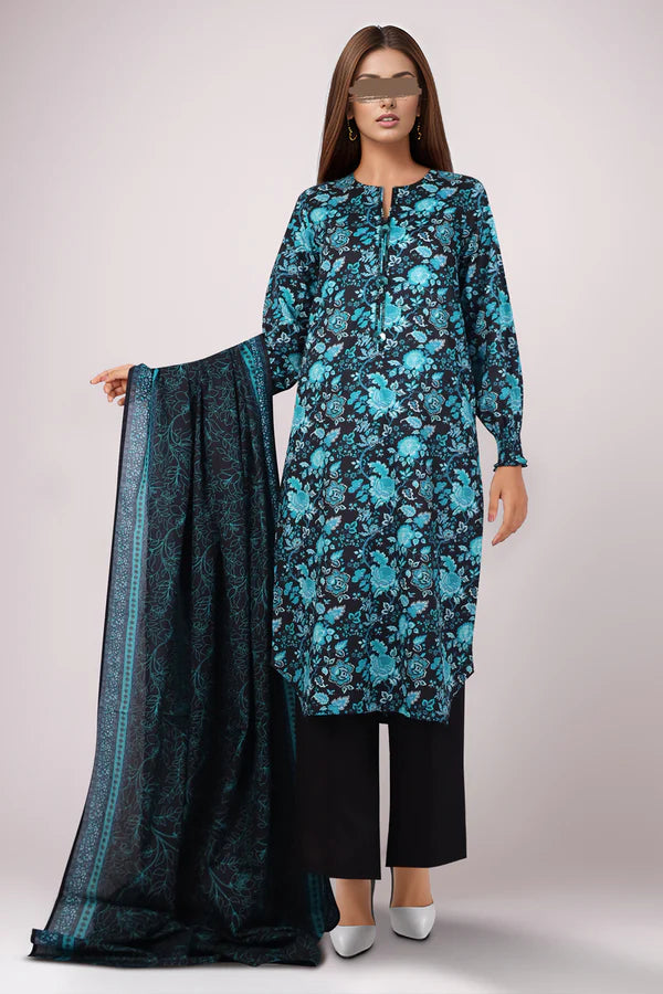 Saya 3PC Printed Lawn Suit-ST-SPL-5404