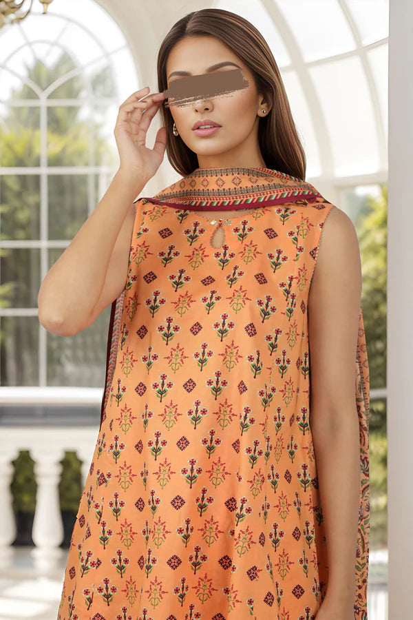 Saya 3PC Printed Lawn Suit-ST-SPL-5406