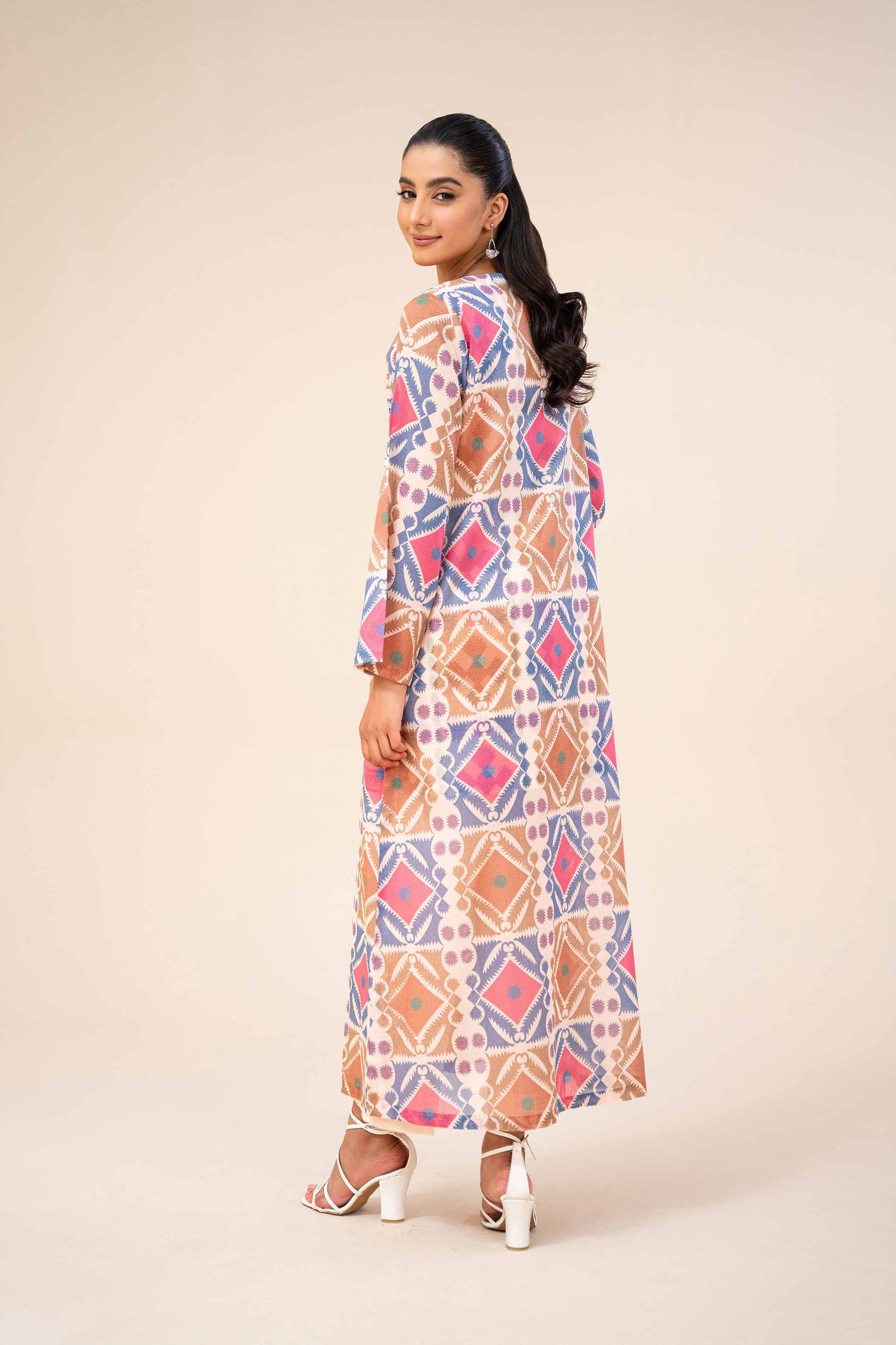 Nishat 3PC Printed Lawn Suit | SF-1001