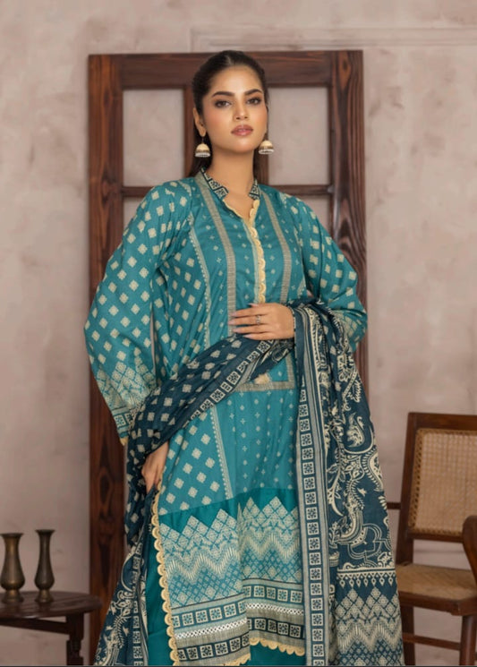 Salina 3PC Printed Lawn Suit-ST-SPL-0997