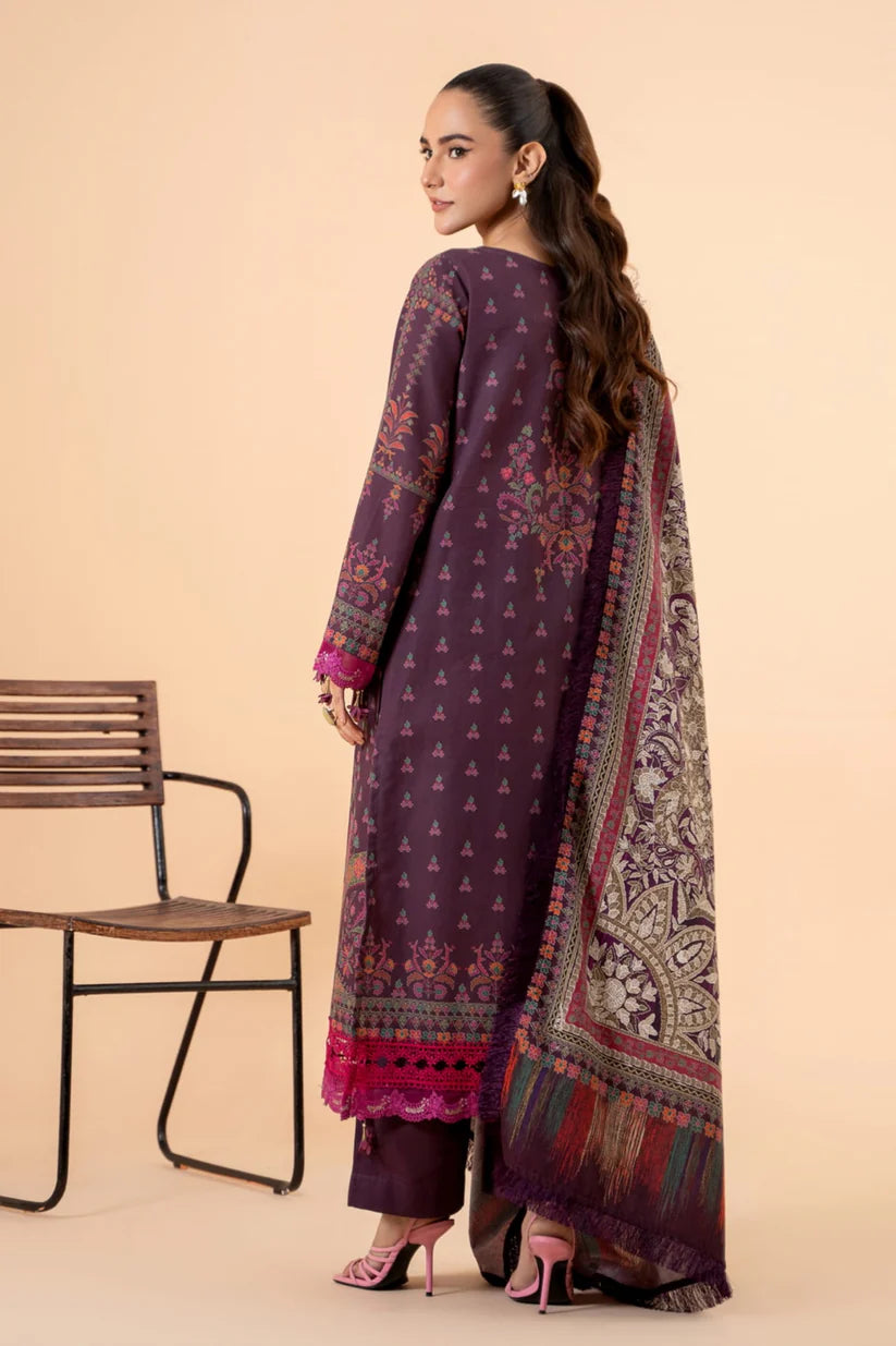 Mausammery 3PC Digital Printed Khaddar Suit-ST-MK21