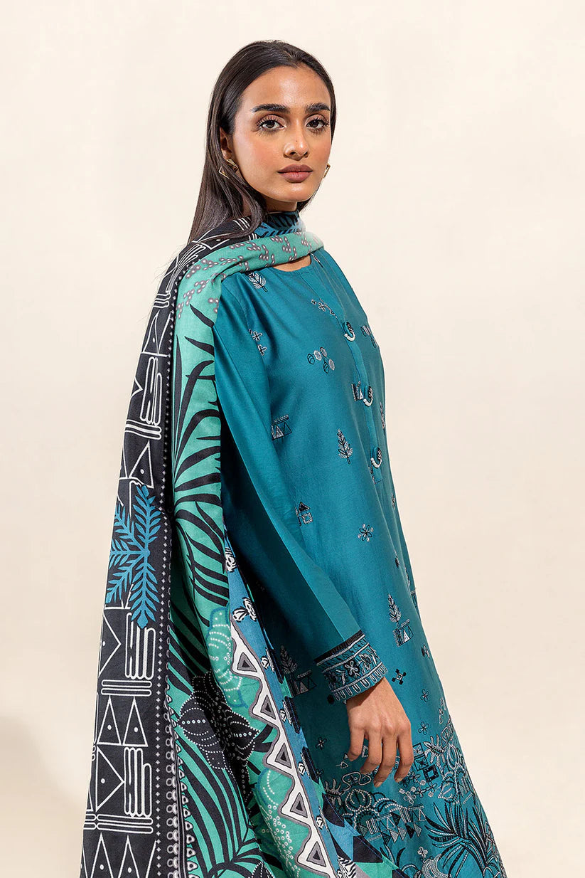 Beechtree 2PC Embroidered Cotton Suit | BEC-32010