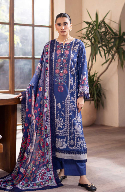 3PC Printed Lawn Suit For Women