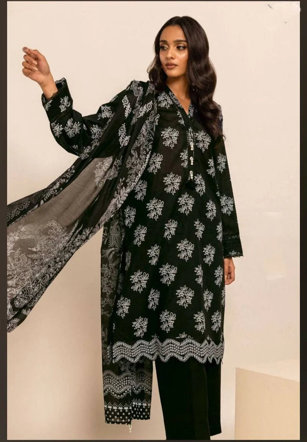 Khaadi 3PC Printed Lawn Suit-ST-KPL-7627