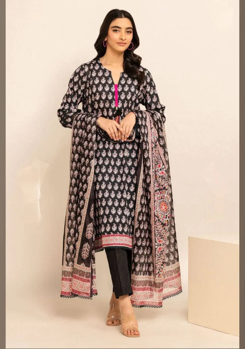 Khaadi 3PC Printed Lawn Suit-ST-KPL-7632