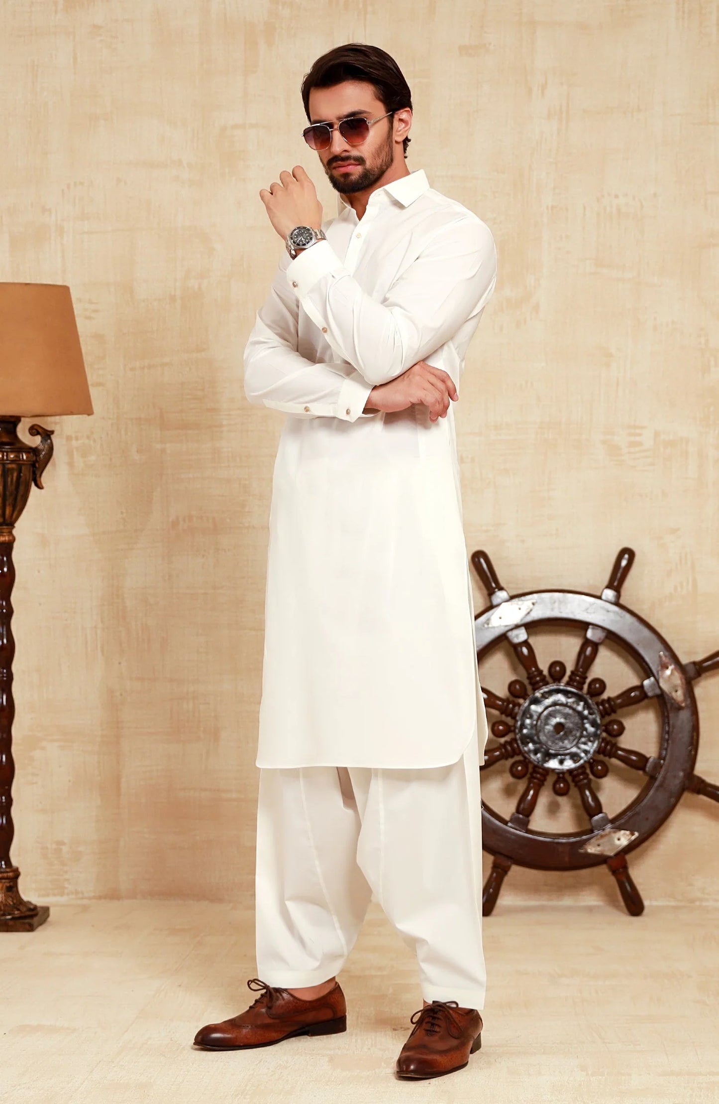 Sapphire Men Cotton Suit-ST-SMC-7823