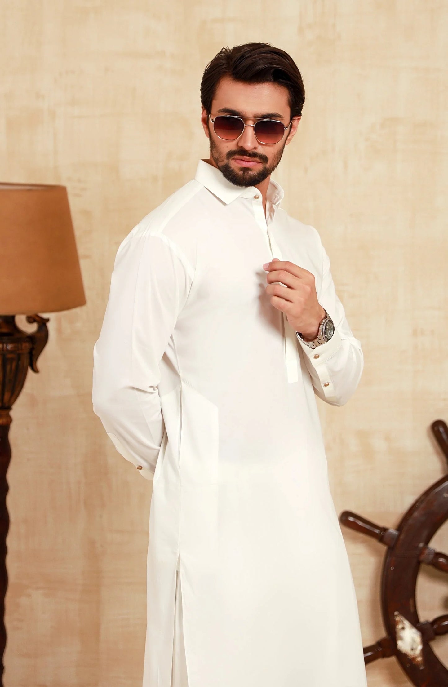 Sapphire Men Cotton Suit-ST-SMC-7823