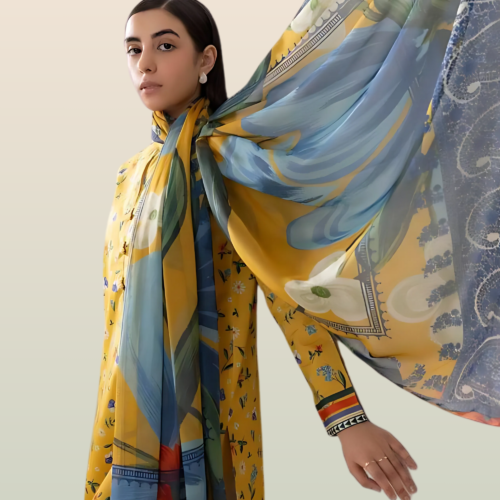 Sapphire 3PC Printed Lawn Suit | ST-10010352