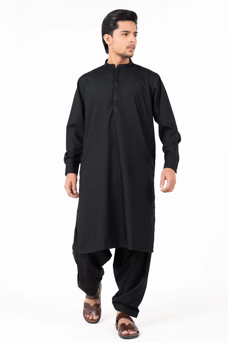 AlKaram Unstiched Pashmina Men Wool Suit-ST-PM50