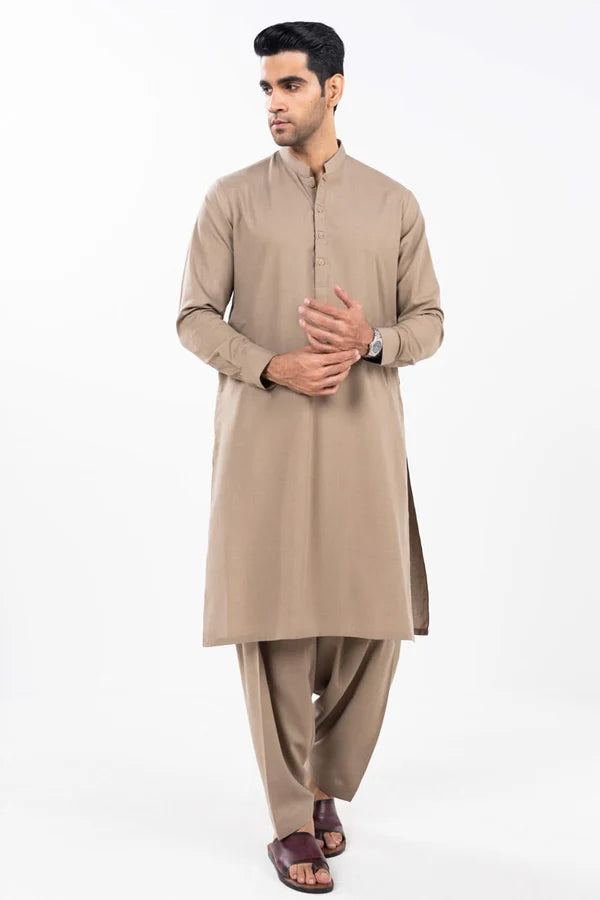 AlKaram Unstiched Pashmina Men Wool Suit-ST-PM57