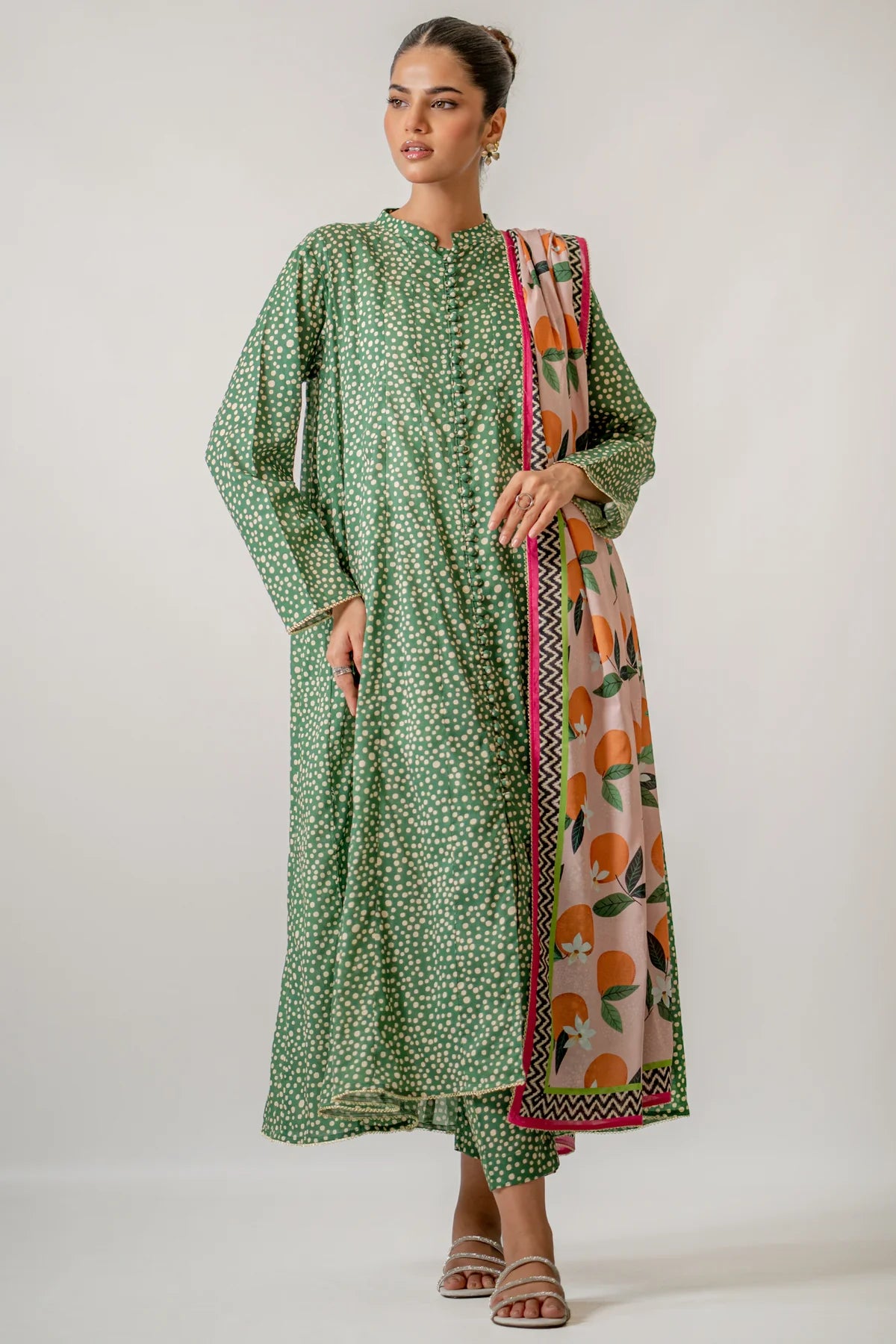 EGO 3PC Printed Lawn Suit-ST-EPL011