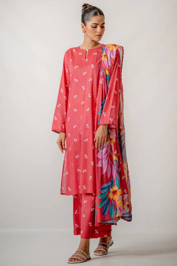 EGO 3PC Printed Lawn Suit-ST-EPL004