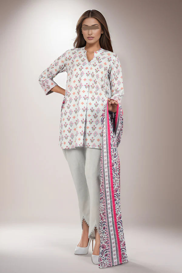 Saya 3PC Printed Lawn Suit-ST-SPL-5409