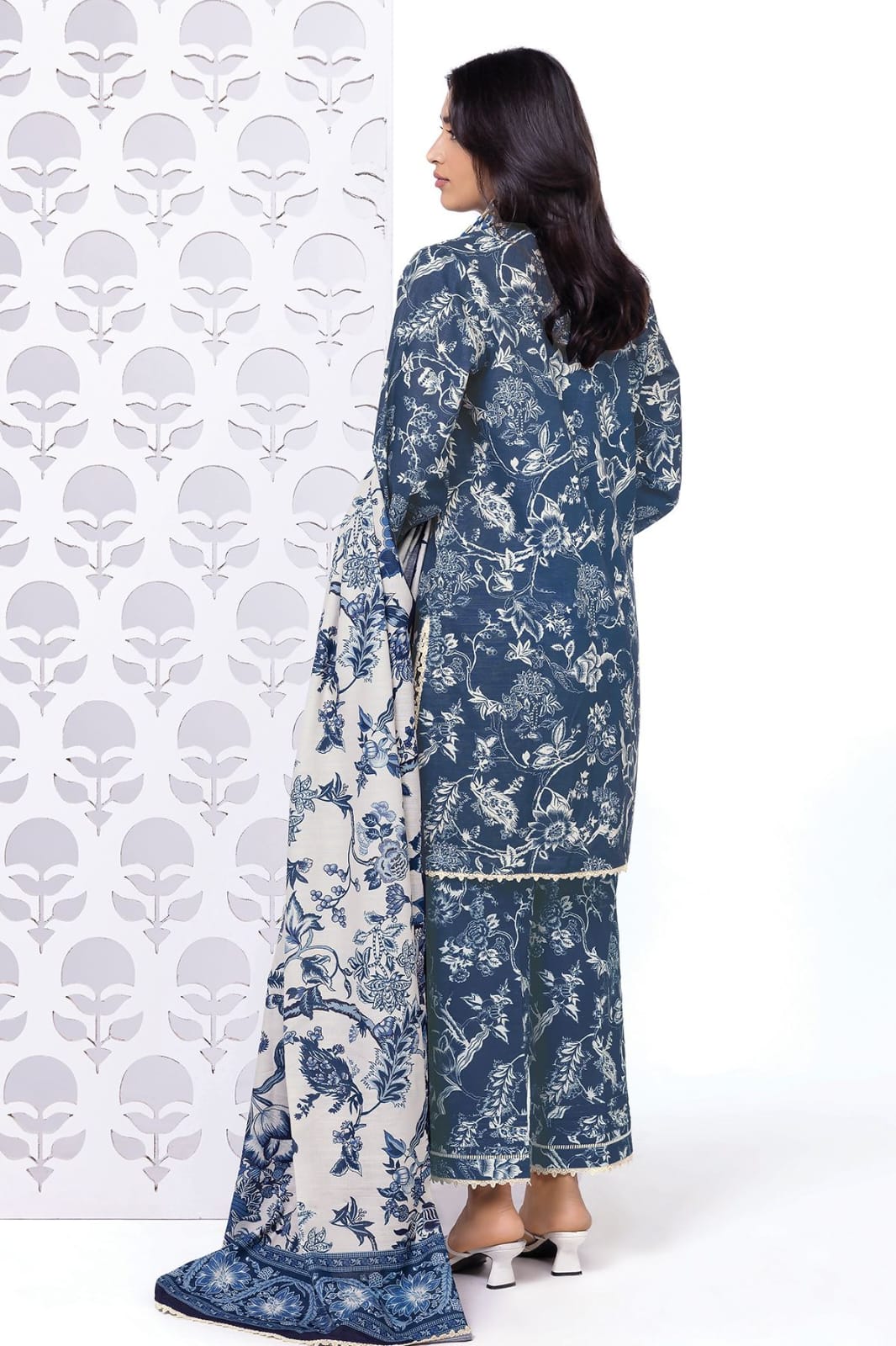 Khaadi 3PC Printed Lawn Suits | KPLS-0064