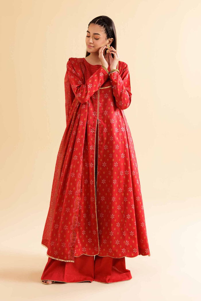 Nishat 3PC Printed Lawn Suit - 3207