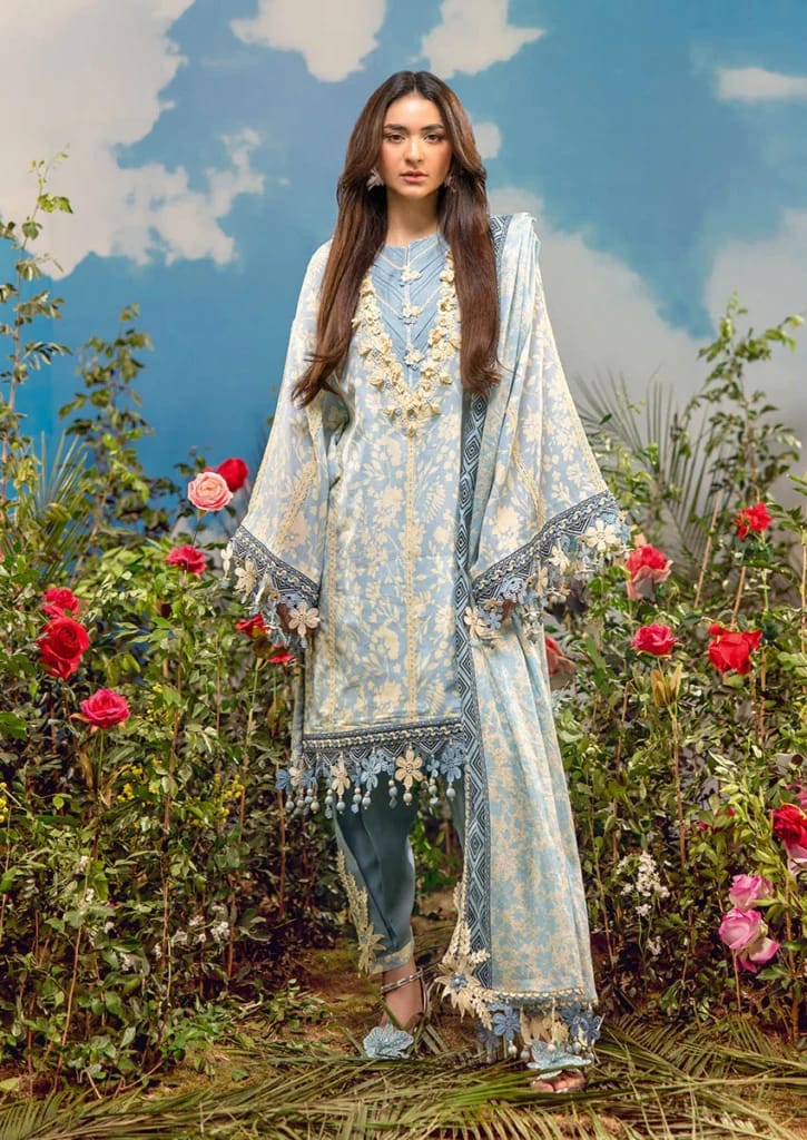 Bonanza Satrangi 3PC Printed Lawn Suit | BSPS-04