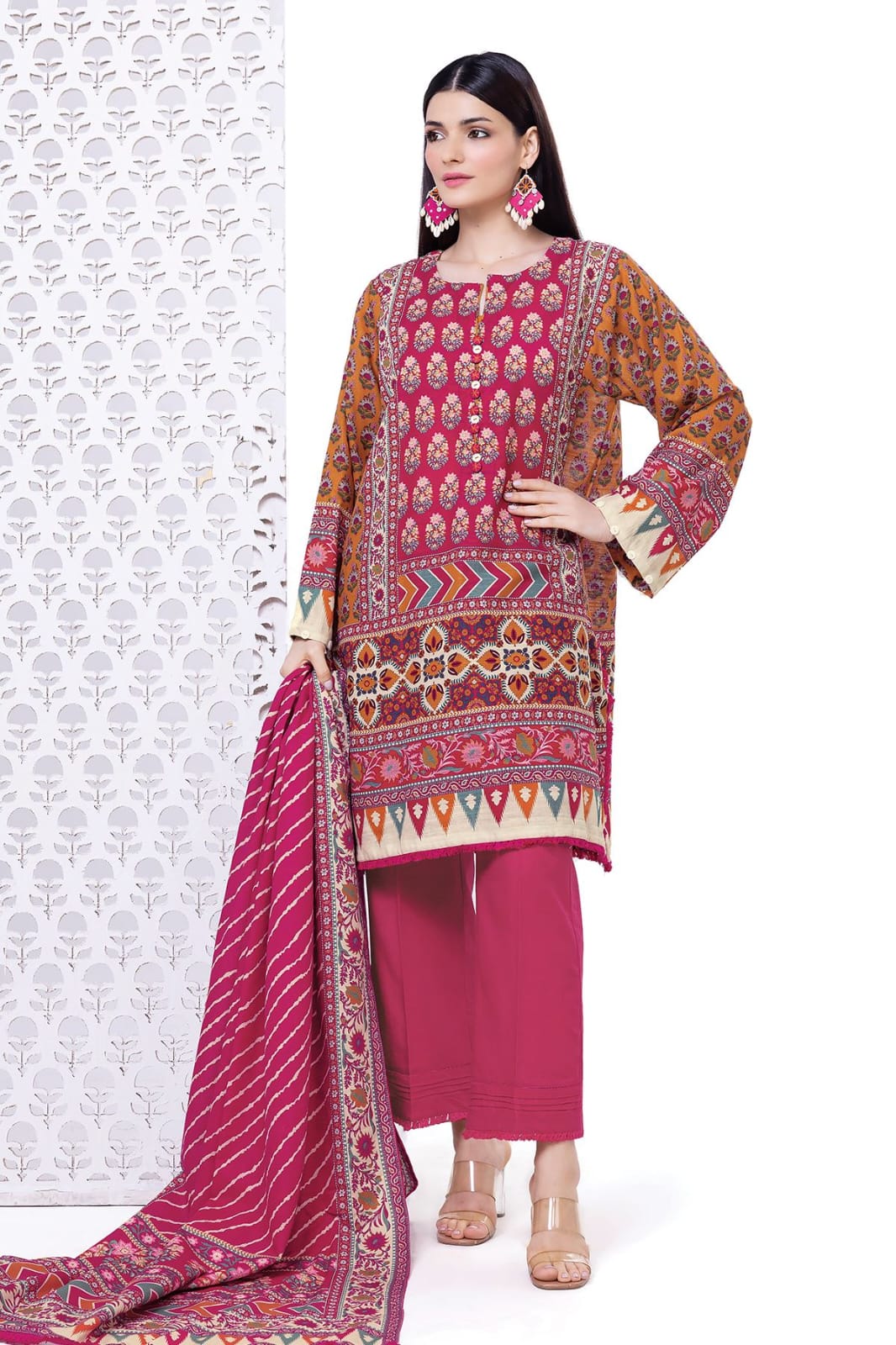Khaadi 3PC Printed Lawn Suits | KPLS-0069