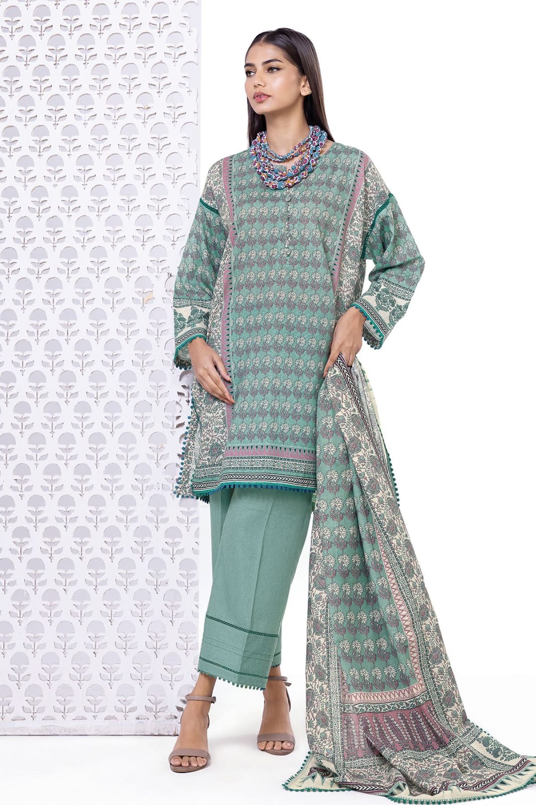 Khaadi 3PC Printed Lawn Suits | KPLS-0072