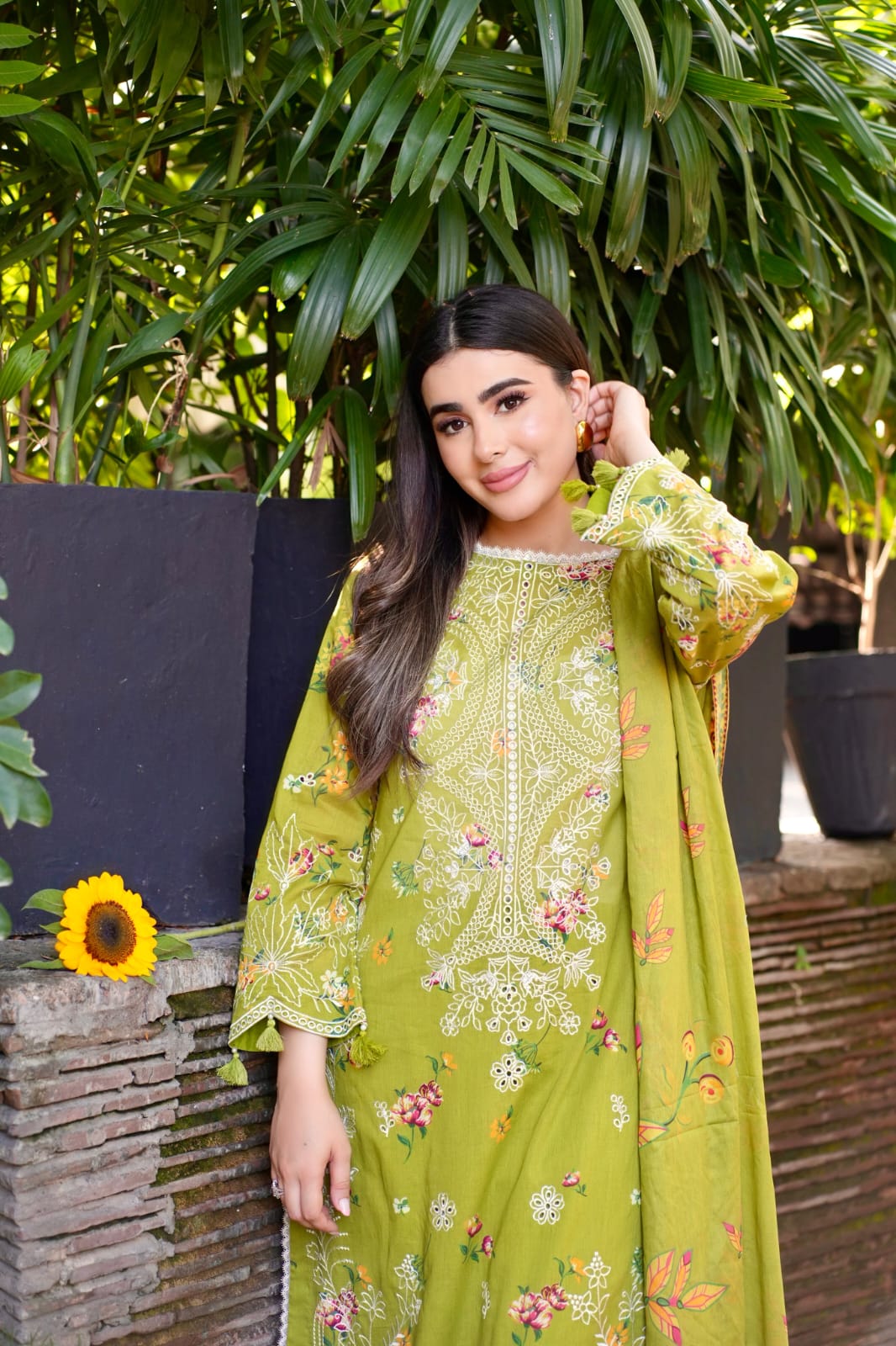 Embroidered Lawn Suit For Women