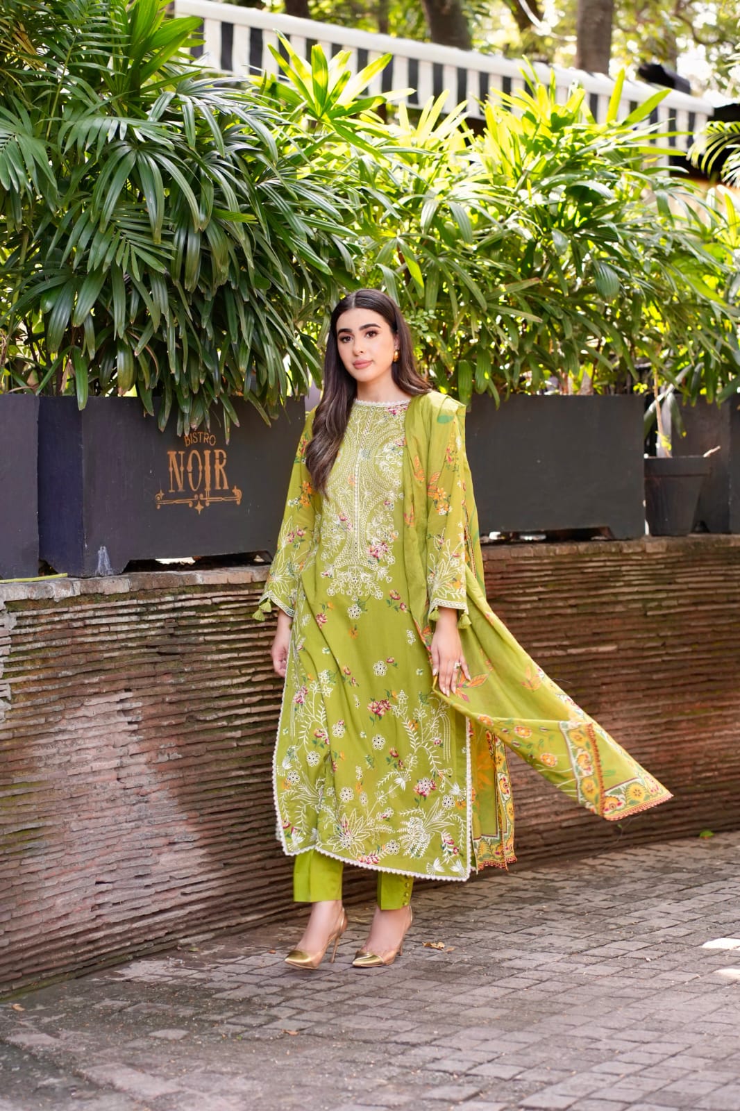 Embroidered Lawn Suit For Women