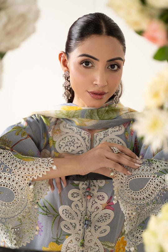 Maria b 3PC Printed & Embroidered Patches | MPEP-003