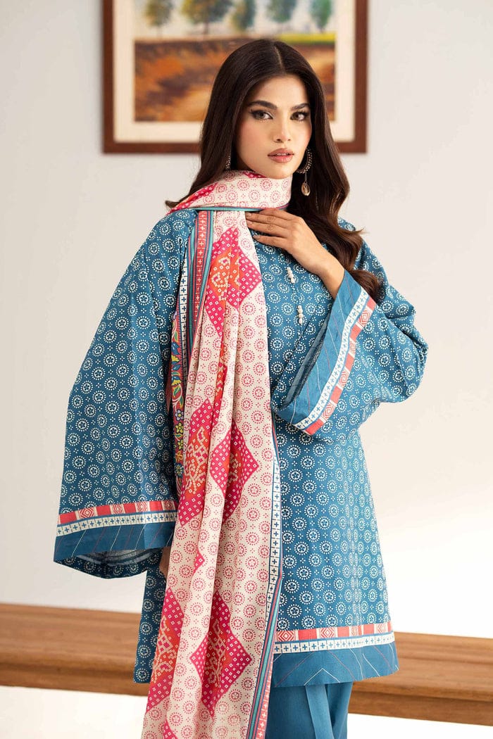 Nishat 3PC Printed Lawn Suit | NPL-03
