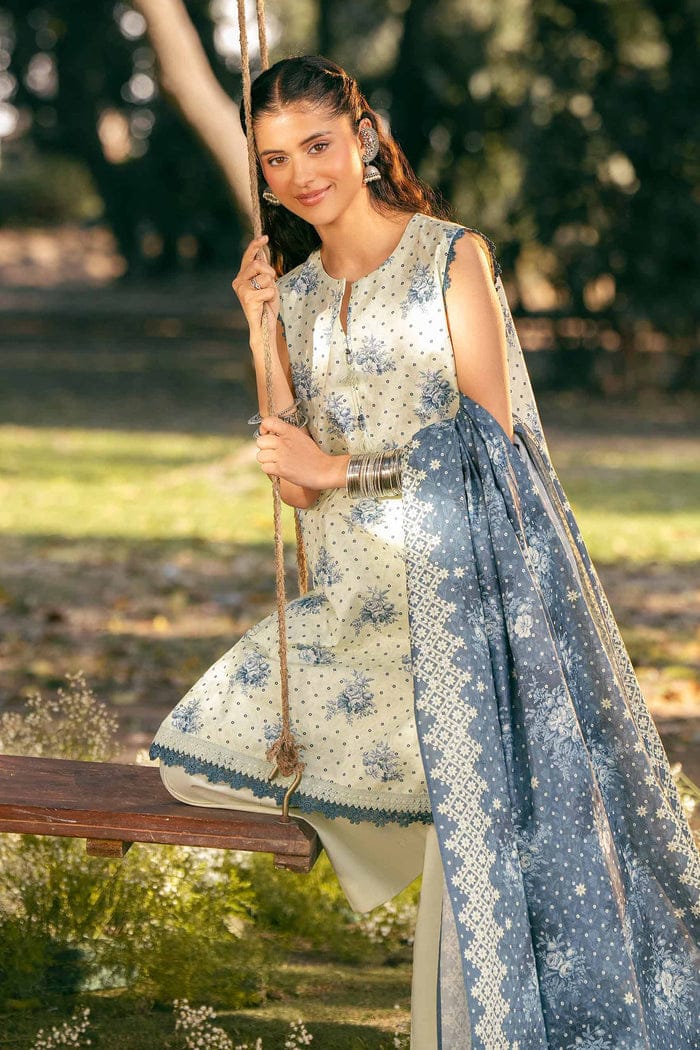 Nishat 3PC Printed Lawn Suit | NPL-05
