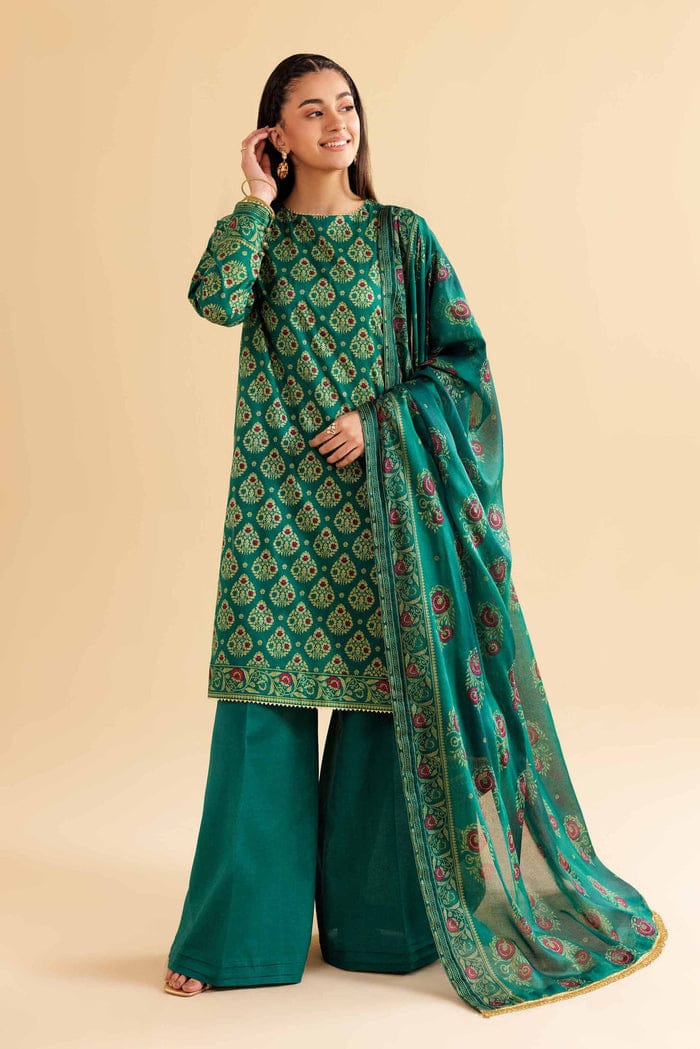Nishat 3PC Printed Lawn Suit | NPL-04