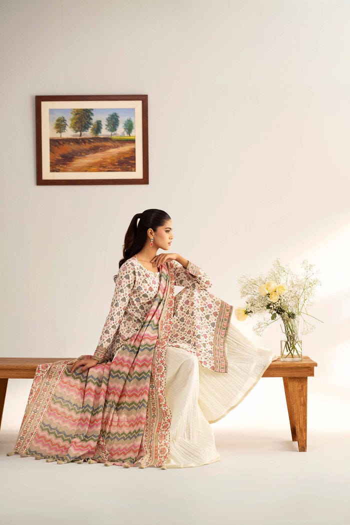 Nishat 3PC Printed Lawn Suit | NPL-01