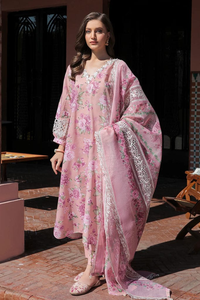 Maria.b 3PC Printed Lawn Suit | MPLS-06