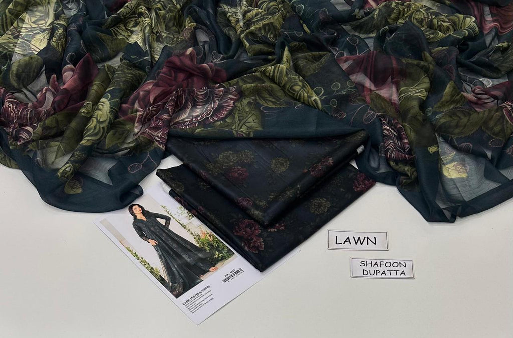 Maria B New 3PC Printed Lawn Articles | MPLA-002