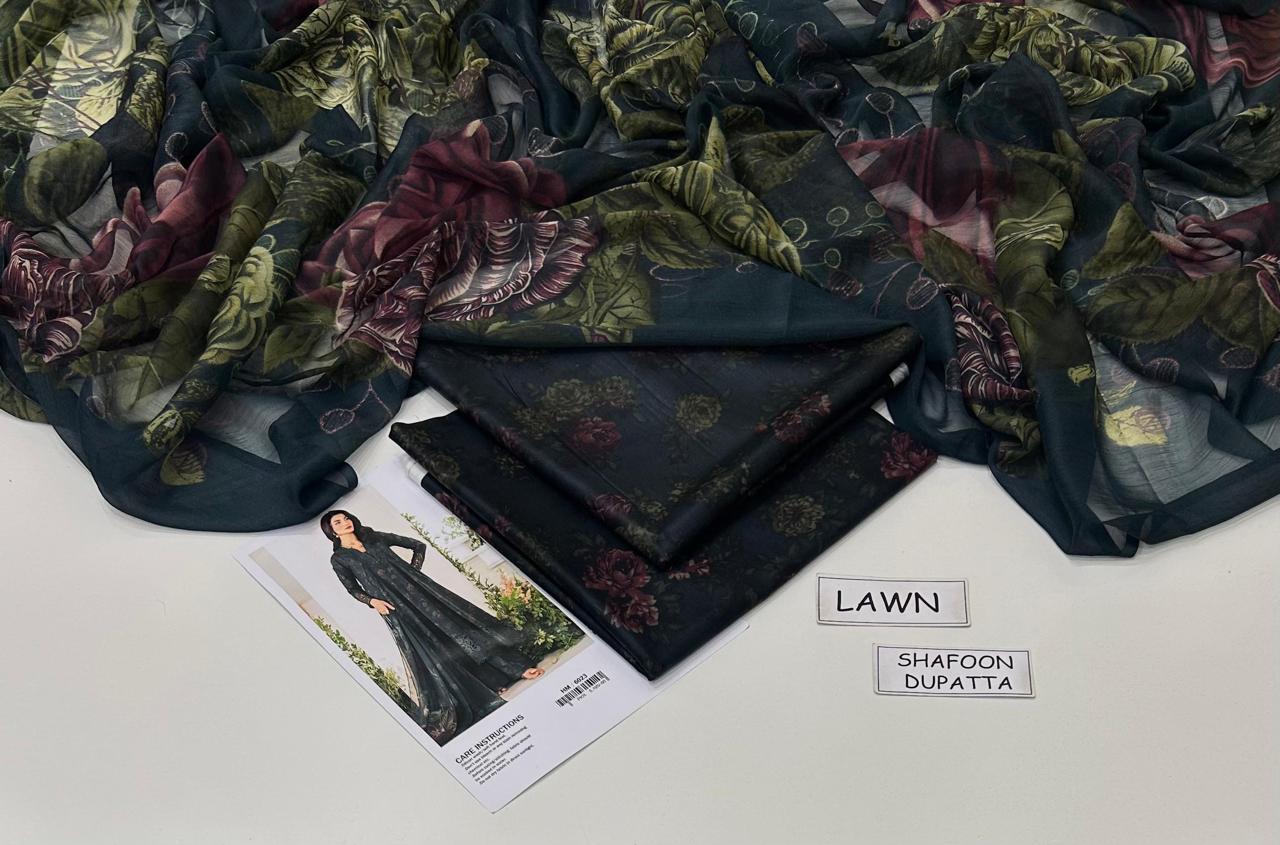 Maria B New 3PC Printed Lawn Articles | MPLA-002