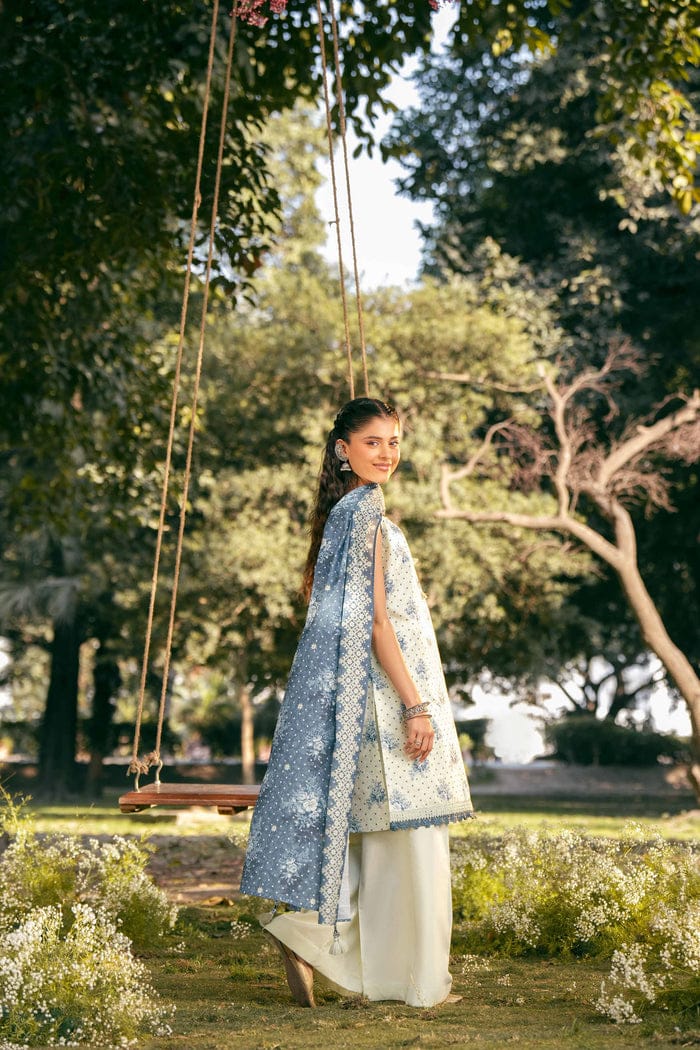 Nishat 3PC Printed Lawn Suit | NPLS-0045
